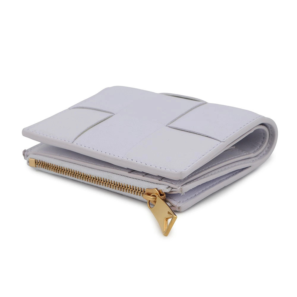 Bottega Veneta Wallet fold Cassette Intrecciato Bi Black